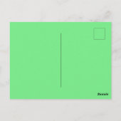 Fun St. Patrick's Day Postkarte (Rückseite)