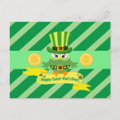 Fun St. Patrick's Day Postkarte (Vorderseite)