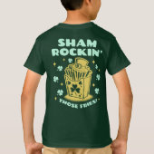 Fun St. Patrick's Day Shamrockin' Diese Fries T-Shirt (Rückseite)