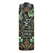 Fun St. Patrick's Gothcore Tumbler Thermosbecher (Vorderseite)