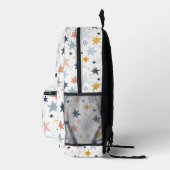 Fun Star Muster Bedruckter Rucksack (Rechts)
