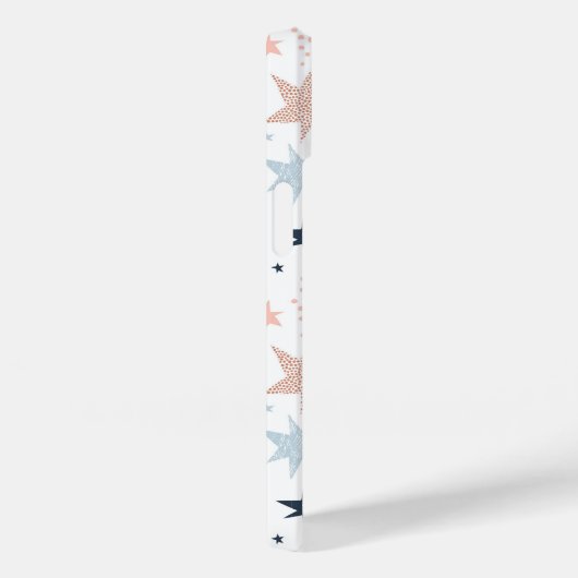 Fun Star Muster Case-Mate iPhone Hülle (Rückseite / Rechts)