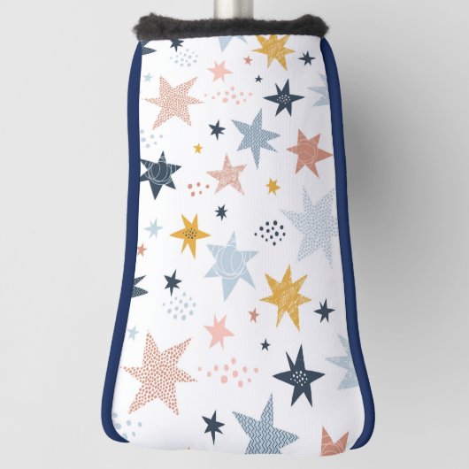 Fun Star Muster Golf Headcover (Rotieren 90)