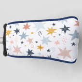 Fun Star Muster Golf Headcover (Vorderseite)