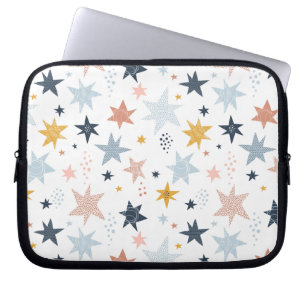 Fun Star Muster Laptopschutzhülle