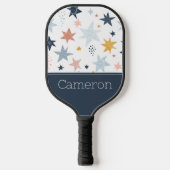 Fun Star Muster Pickleball Schläger (Vorderseite)