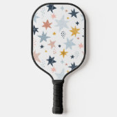 Fun Star Muster Pickleball Schläger (Rückseite)