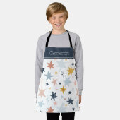 Fun Star Muster Schürze (Getragen)