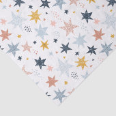 Fun Star Muster Seidenpapier (Ausschnitt)