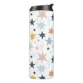 Fun Star Muster Thermosbecher (Nach links gedreht)