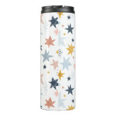 Fun Star Muster Thermosbecher (Rückseite)