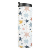 Fun Star Muster Thermosbecher (Nach rechts gedreht)