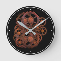 Fun Steampunk Vintag Rusty 1800s Machinery Cogs