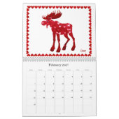 Fun Sticker Designs - Medium Calendar Kalender (Feb 2027)