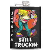 Fun Still Truckin' Flachmann (Vorderseite)