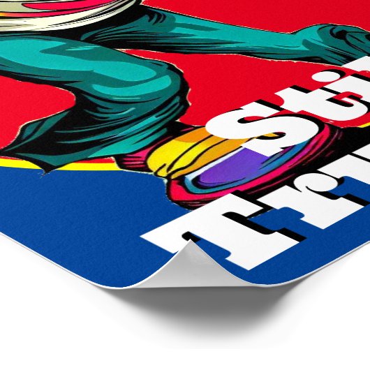 Fun Still Truckin' Poster (Ecke)