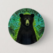 Fun Storybook Little Black Bar Button (Vorderseite)