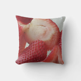 Fun Strawberry Pillows von RoseWrits Kissen