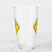 Fun Stress Free Zone Spaß trinken Glas (Rechts)