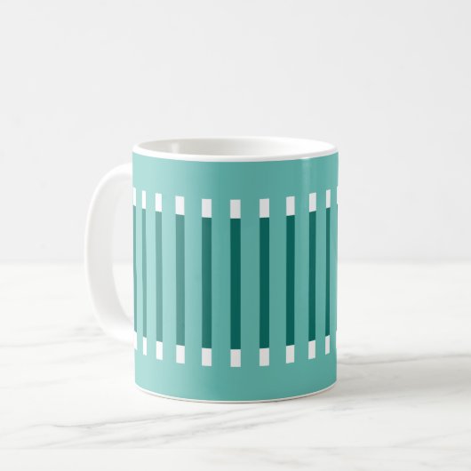 Fun Strip Design Kaffeetasse (Vorderseite Links)