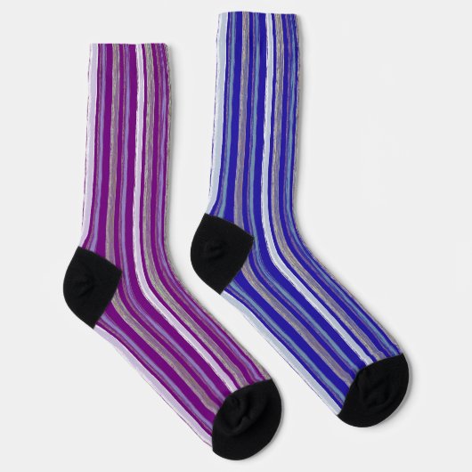 Fun Stripes sind ungleichmäßige Socken (Rechts)