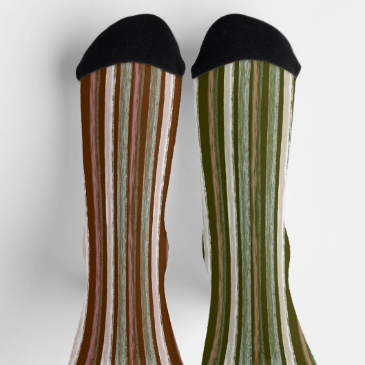 Fun Stripes sind ungleichmäßige Socken (Oben)