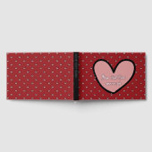 Fun Stylist Sweet Heart Party Vorlage Gästebuch (Voll)