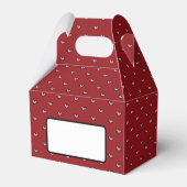 Fun Stylist Sweet Heart Party Vorlage Geschenkschachtel (Rückseite)