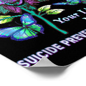 Fun Suicide Prevention Awareness Stay Your Life Pr Poster (Ecke)