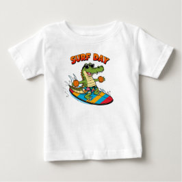 Fun Summer Beach Art Baby T-shirt