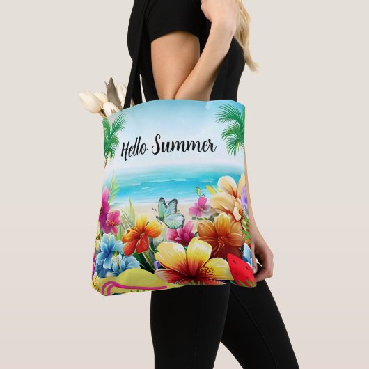 Fun Summer Beach Szene Tasche (Von Nahem)