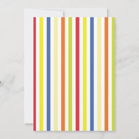 Fun Summer Cocktail Party Einladung (Rückseite)