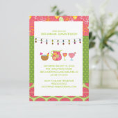 Fun Summer Cocktail Party Einladungen (Stehend Vorderseite)