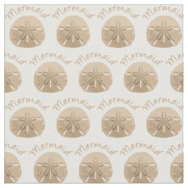 Fun Summer Holiday Meerjungfrau Sand Dollar Art St Stoff