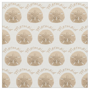 Fun Summer Holiday Meerjungfrau Sand Dollar Art St Stoff