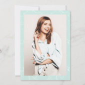 Fun Summer Pool Party Skript Aquarell Sweet 16 Einladung (Rückseite)