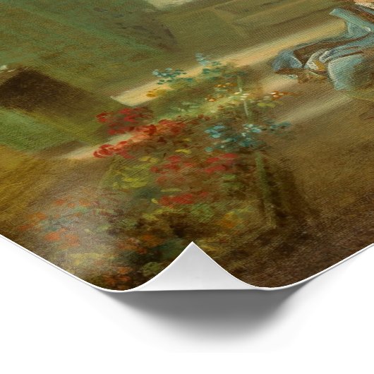 Fun Summer Pop Art No Bad Vibes Text Poster (Ecke)