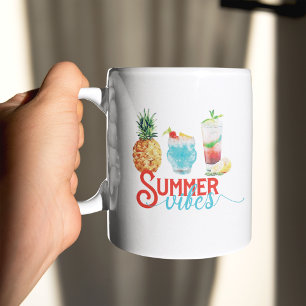 Fun Summer Vibes Farbenfrohe Cocktails Kaffeetasse