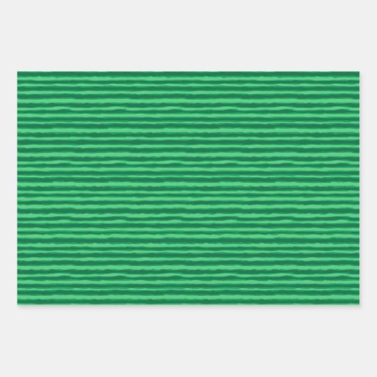 Fun Summer Watermelon Pink Green Fruit Geschenkpapier Set (Vorderseite 2)