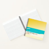 Fun Sunset Beach BUCKET LIST Custom Keepake Notizblock (Innenseite)