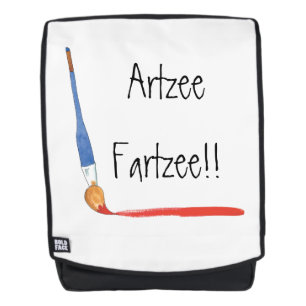 Fun Super Niedlich Artzee Fartzee Artist Rucksack