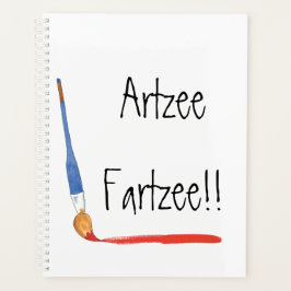 Fun Super Niedlich Artzee Fartzee Artists Planer