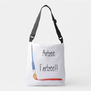 Fun Super Niedlich Artzee Fartzee Artists Tragetaschen Mit Langen Trägern