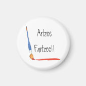 Fun Super Niedlich Artzee Fartzee Magnet (Vorne)