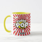 Fun SUPER POP! Puff | Popcorn & Stars Personalisie Tasse (Links)