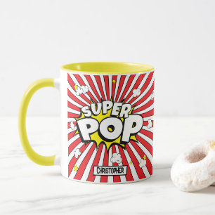 Fun SUPER POP! Puff   Popcorn & Stars Personalisie Tasse