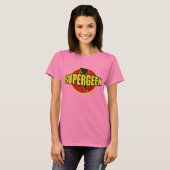 Fun SUPERGEEK Graphic T-SHIRT (Vorne ganz)