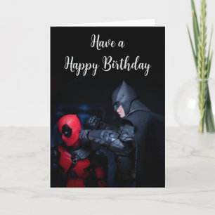 Fun Superhero Geburtstagskarte Karte