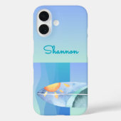 Fun Surfer Girl iPhone Case (Rückseite)