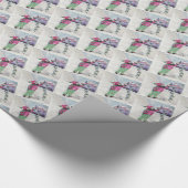 FUN SWEET SANTA CLAUS BRIEF XMAS GESCHENKPAPIER (Ecke)